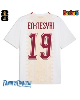Maroc Youssef En-Nesyri #19 Tricou Fotbal Replică Mondial 2026 Barbati Deplasare